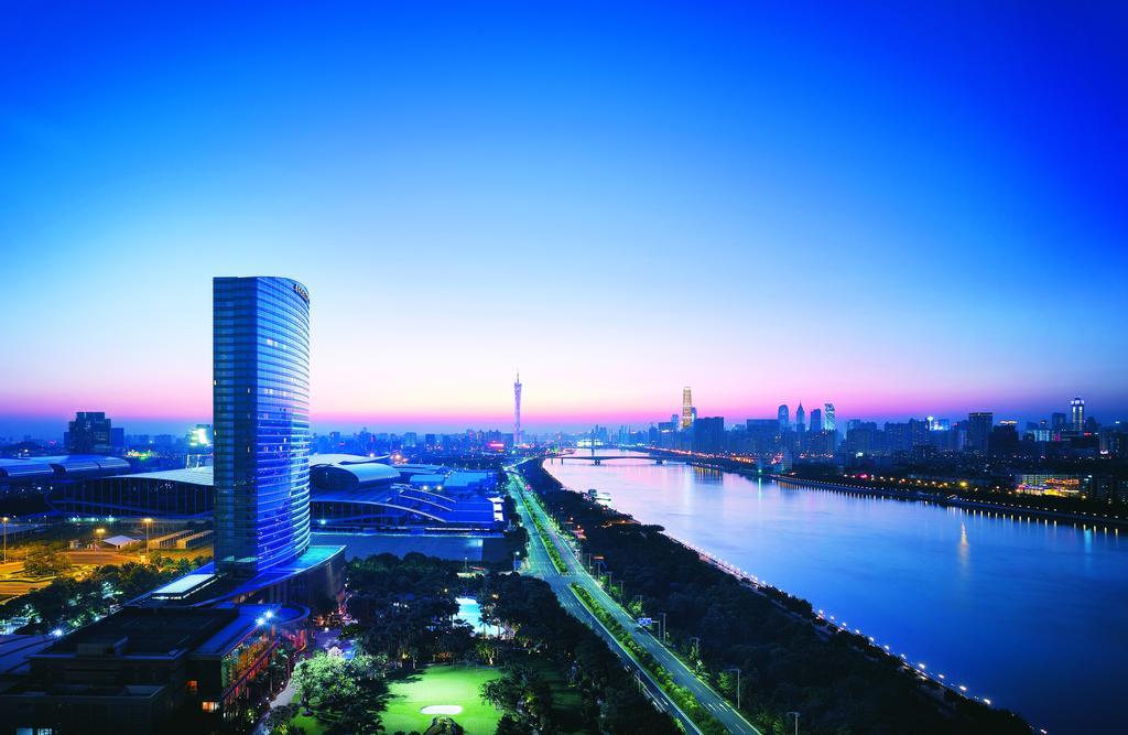 Shangri-La Guangzhou -3 Minutes By Walking Or Free Shuttle Bus To Canton Fair & Overseas Buyers Registration Service Экстерьер фото